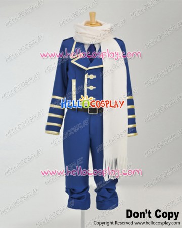 Tegami Bachi Letter Bee Cosplay Lag Seeing Blue Uniform Costume