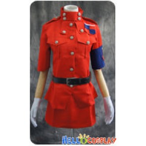 Hellsing Cosplay Seras Victoria Red Uniform Costume