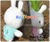 Couple Rabbits Plush Doll For Wedding Gift