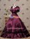 Southern Belle Edwardian Victorian Satin Gown Reenactment Lolita Dress Costume