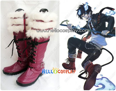 Blue Exorcist Cosplay Rin Okumura Boots