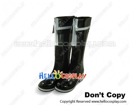 Vocaloid 2 Cosplay Shoes Black Rock Shooter Boots Black