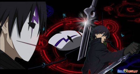 Darker Than Black Hei Sword and Vizard Mask