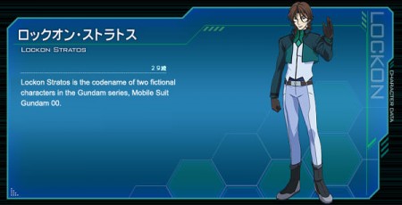 Gundam 00 Lockon Stratos Cosplay Costume