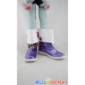 Tales of Graces Cosplay Shoes Sophie Purple Shoes