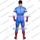 Captain America Steve Rogers Cosplay Costume Jumpsuit