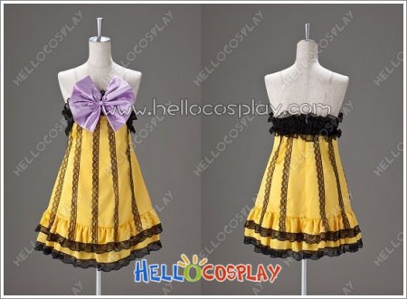 Vocaloid 2 Project DIVA 2nd Kagamine Rin Costume Cheerful Candy 
