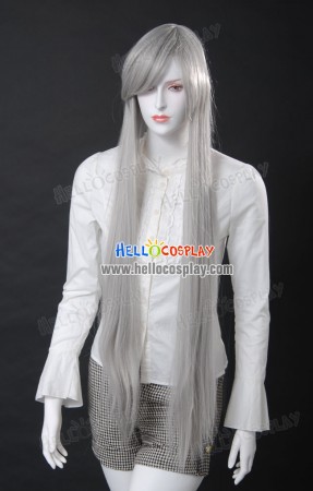Cosplay Silver Grey Long Wig