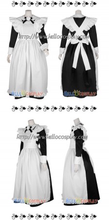 Cosplay Girl Maid Dress