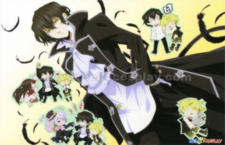 Pandora Hearts Gilbert Nightray Cosplay Costume