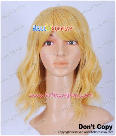 Vocaloid Kagamine Rin Haitoku no Hana Cosplay Wig