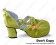 Yellow Bow Crossing Straps Chunky Sweet Lolita Shoes