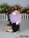 Gugure! Kokkuri-san Cosplay Kohina Ichimatsu Dog Inugami Plush Doll