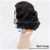 Game Of Thrones Jon Snow Wig Cosplay Night's Watch Curly Short Black