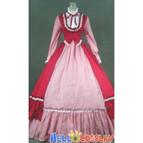 Victorian Gothic Lolita Ball Gown Prom Steampunk Dress