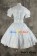 Gothic Lolita Cosplay Blue Sailor Dress Costume