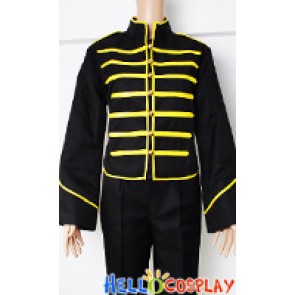 My Chemical Romance Costume Gold Parade Military Jacket