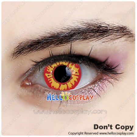 Red Hell Cosplay Contact Lense