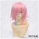 Wig 30CM Cosplay Layered Short Light Pink Universal