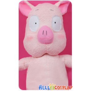 Accel World Cosplay Accessories Pink Pig Doll