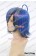 Yowamushi Pedal Cosplay Sangaku Manami Wig Black Blue Mix Golden