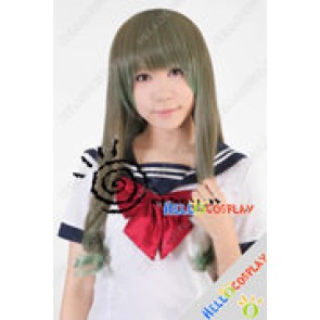 Fate Stay Night Cosplay Tohsaka Aoi Green Wig