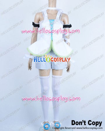 Vocaloid 2 Cosplay Len Kagamine Costume Light Purple Uniform