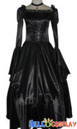 Code Geass Cosplay C.C Black Dress
