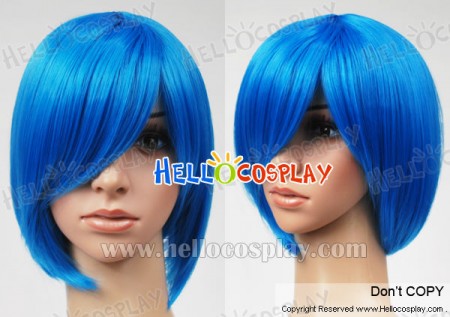 Dark Blue BoBo Cosplay Short Wig