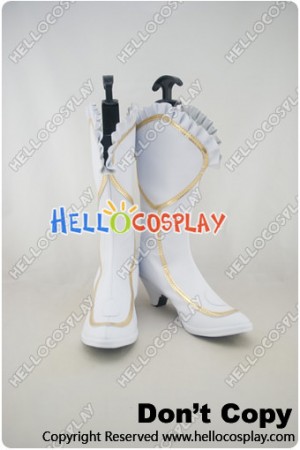 Shining Heart Cosplay Rufina White Boots