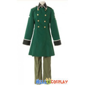 Hetalia Axis Powers Switzerland Military Uniform Long Coat