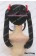 Love Live Cosplay Nico Yazawa Wig Long Double Ponytails Black