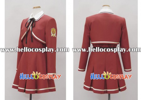 CANVAS3 Cosplay School Girl Red Uniform