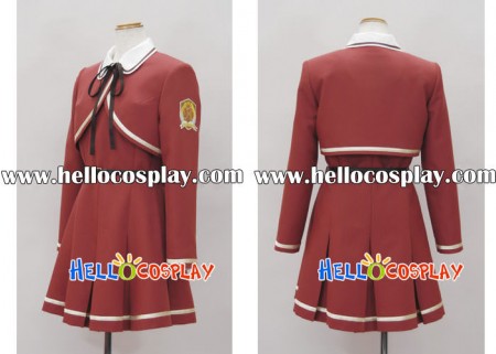 CANVAS3 Cosplay School Girl Red Uniform