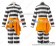 Lucky Dog 1 Cosplay Luchino Gregoretti Prisoner Costume