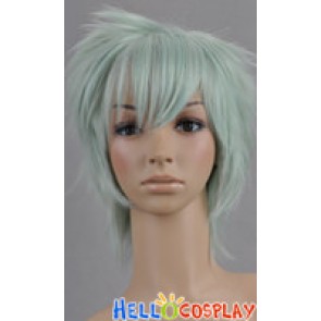 Light Green Short Wig Layered Cosplay Wig