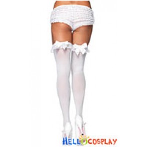 Lolita Cosplay Lace Purfle Stockings Socks