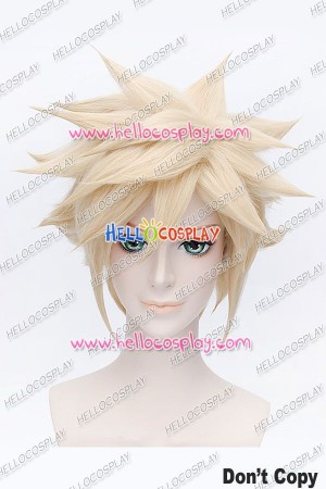 Final Fantasy VII Cloud Strife Cosplay Wig