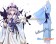 Touhou Project Cosplay Yuyuko Saigyouji Costume