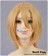 Blonde Gold Short Layered Cosplay Wig