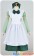 Axis Powers Hetalia APH Cosplay Hungary Maid Dress Costume Green Headpiece