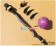 League Of Legends LOL Cosplay Karthus Stick Weapon Purple Ball