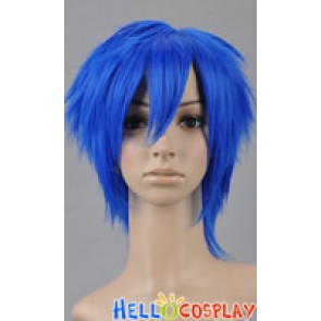 Dark Blue Short Wig Layered Cosplay Wig