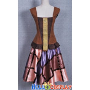 Historical Costume Fashion Dress Skirt Retro Vintage