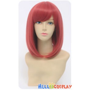 Love Live Cosplay Maki Nishikino Wig Orange Red