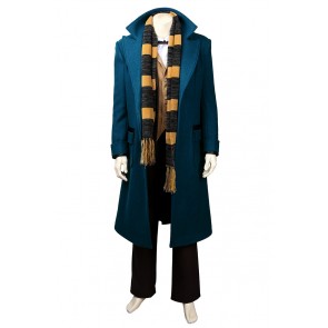 Fantastic Beasts and Where to Find Them Newt Scamander Cosplay Costume Uniform