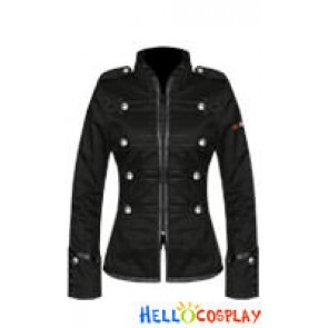 Black My Chemical Romance Ladies Military Parade Jacket