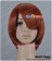 Brown Red Cosplay Short Layer Wig