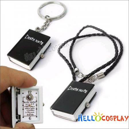 Death Note Necklace / Key Ring Watch