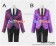 Lucky Dog 1 Cosplay Bernardo Ortolani Purple Costume Full Set